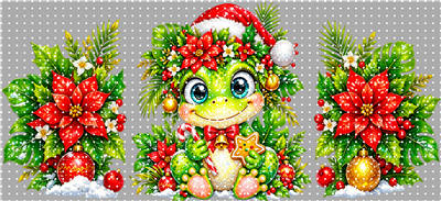 16oz Christmas-S  2031